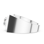 Gold Ring L28-GR, White Gold, view 3