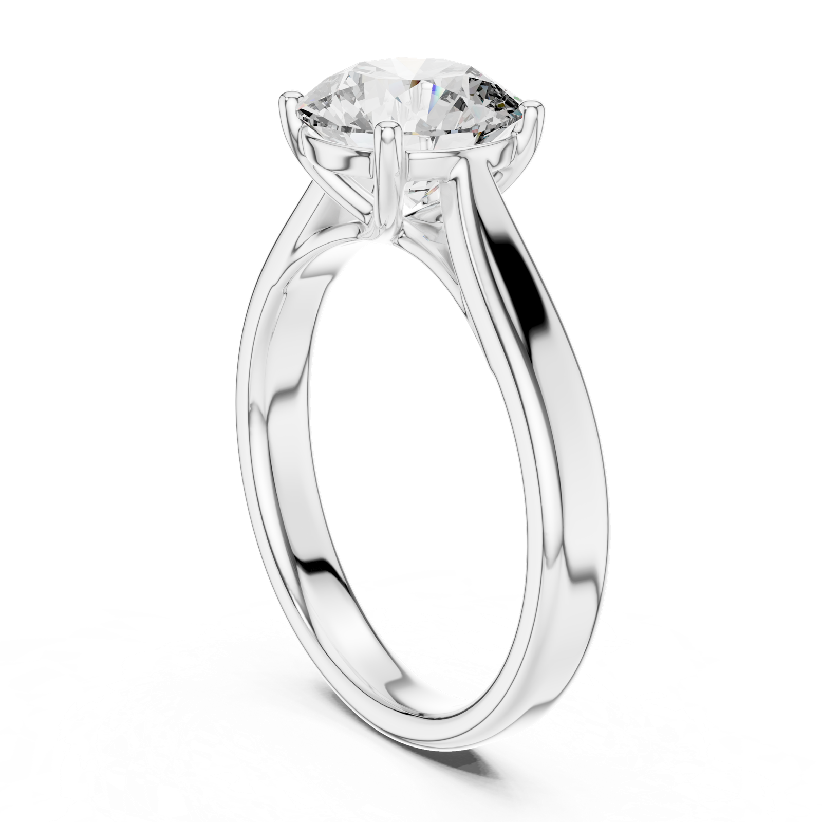 Gold Ring DDLR-070, White Gold