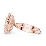 Gold Ring 1 (203), Rose Gold, view 3