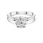 Gold Ring LR-0004, White Gold