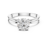 Gold Ring LR-0004, White Gold