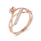 Gold Ring 1 (207), Rose Gold, view 2