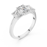 Gold Ring DDLR-1073, White Gold, view 2
