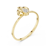 Gold Ring 1 (170), Yellow Gold, view 2