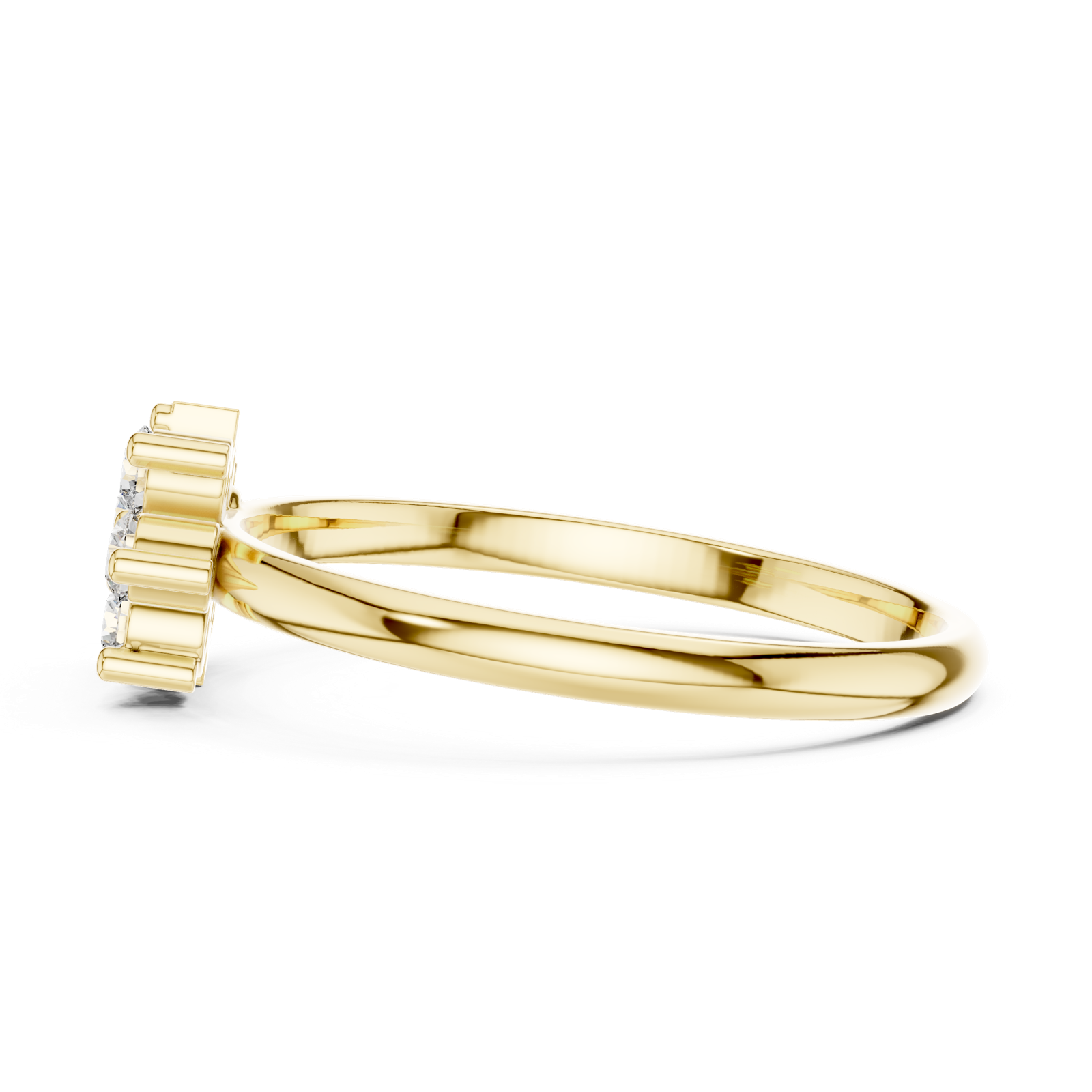 Gold Ring 1 (456), Yellow Gold, view 3