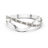 Gold Ring DDLR-738, White Gold