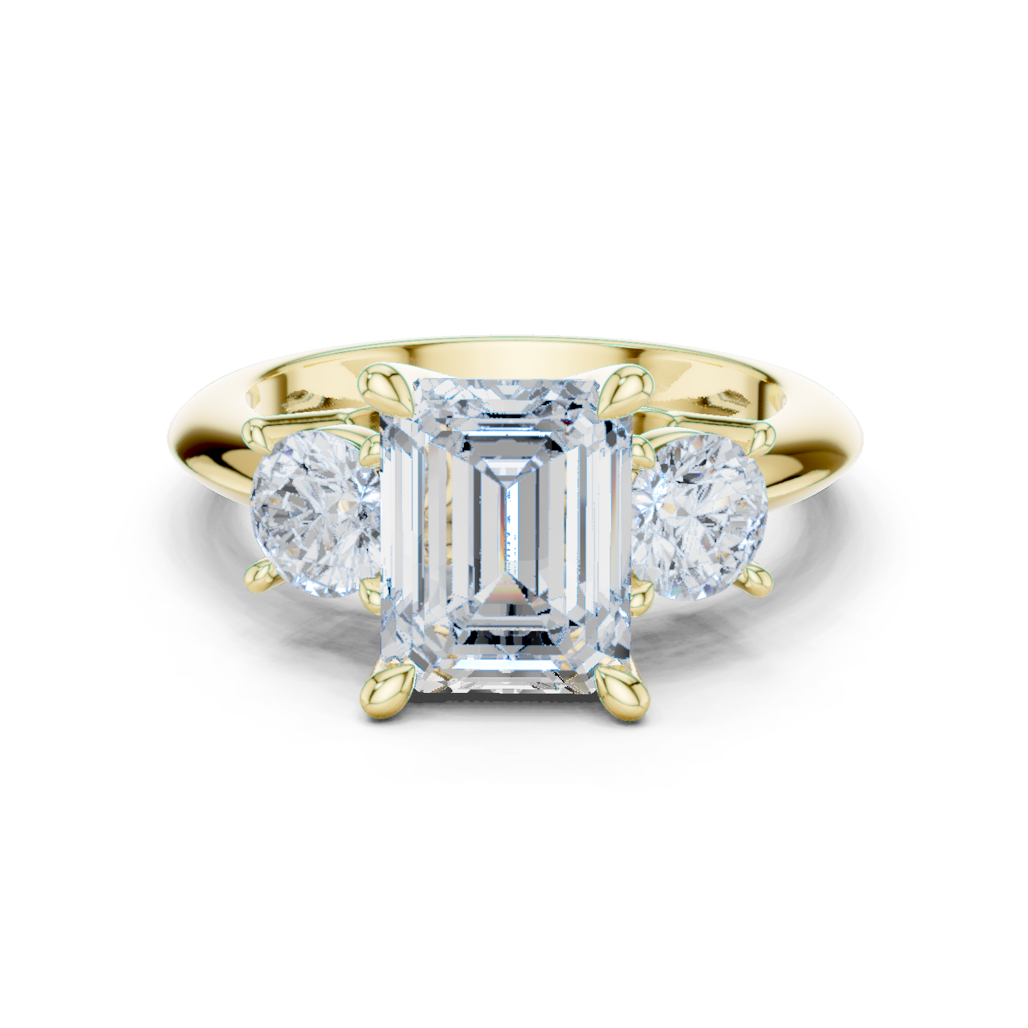 Gold Ring DDLR-901, Yellow Gold