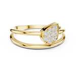 Gold Ring SBWR(63), Yellow Gold, view 4