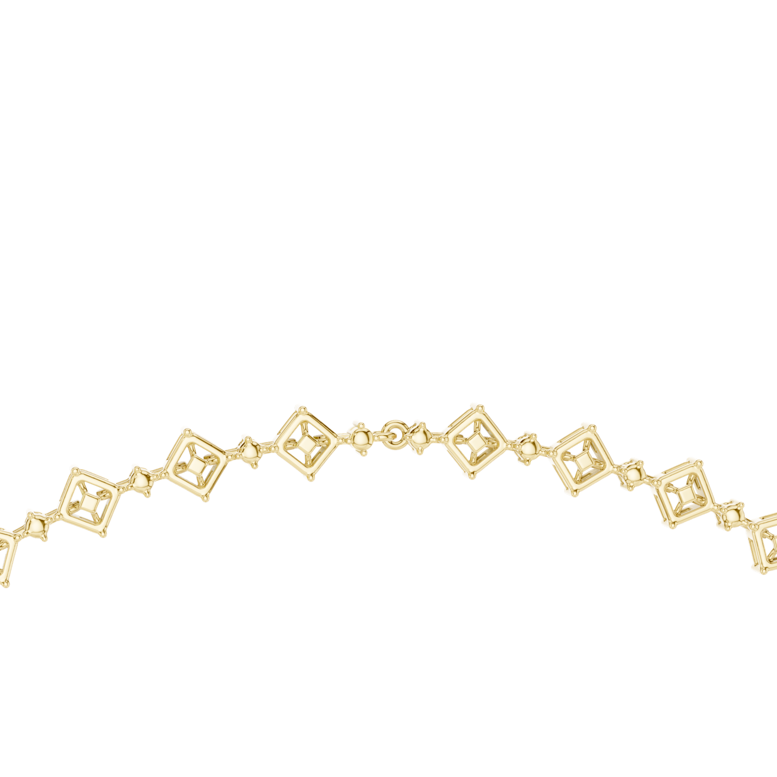 Gold Necklace GNK-0029, Yellow Gold, view 4