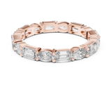 Gold Ring DDLR-230, Rose Gold, view 4