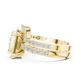 Gold Ring DDLR-583, Yellow Gold, view 3