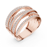 Gold Pendant 9-10039L_SS7, Rose Gold, view 2