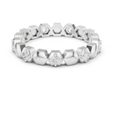Gold Ring L22-R5, White Gold