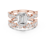 Gold Ring DDLR-443, Rose Gold, view 4