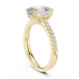 Gold Ring DDLR-744, Yellow Gold, view 1