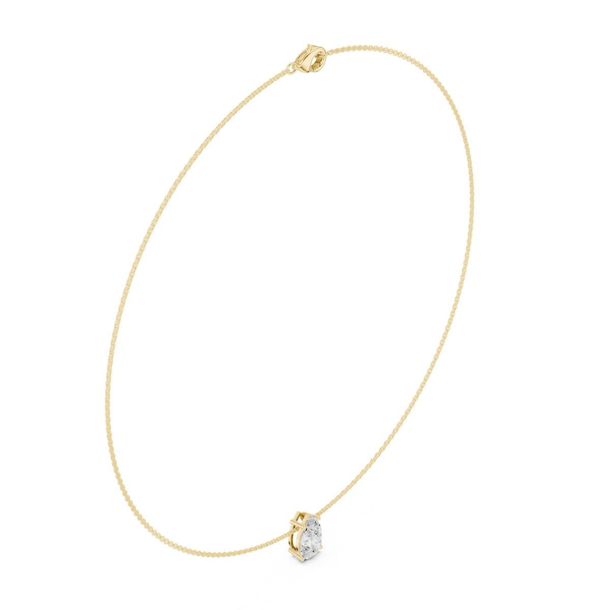 Gold Necklace SBWN (31), Yellow Gold, view 1