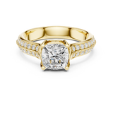 Gold Ring LR-0274, Yellow Gold, view 4