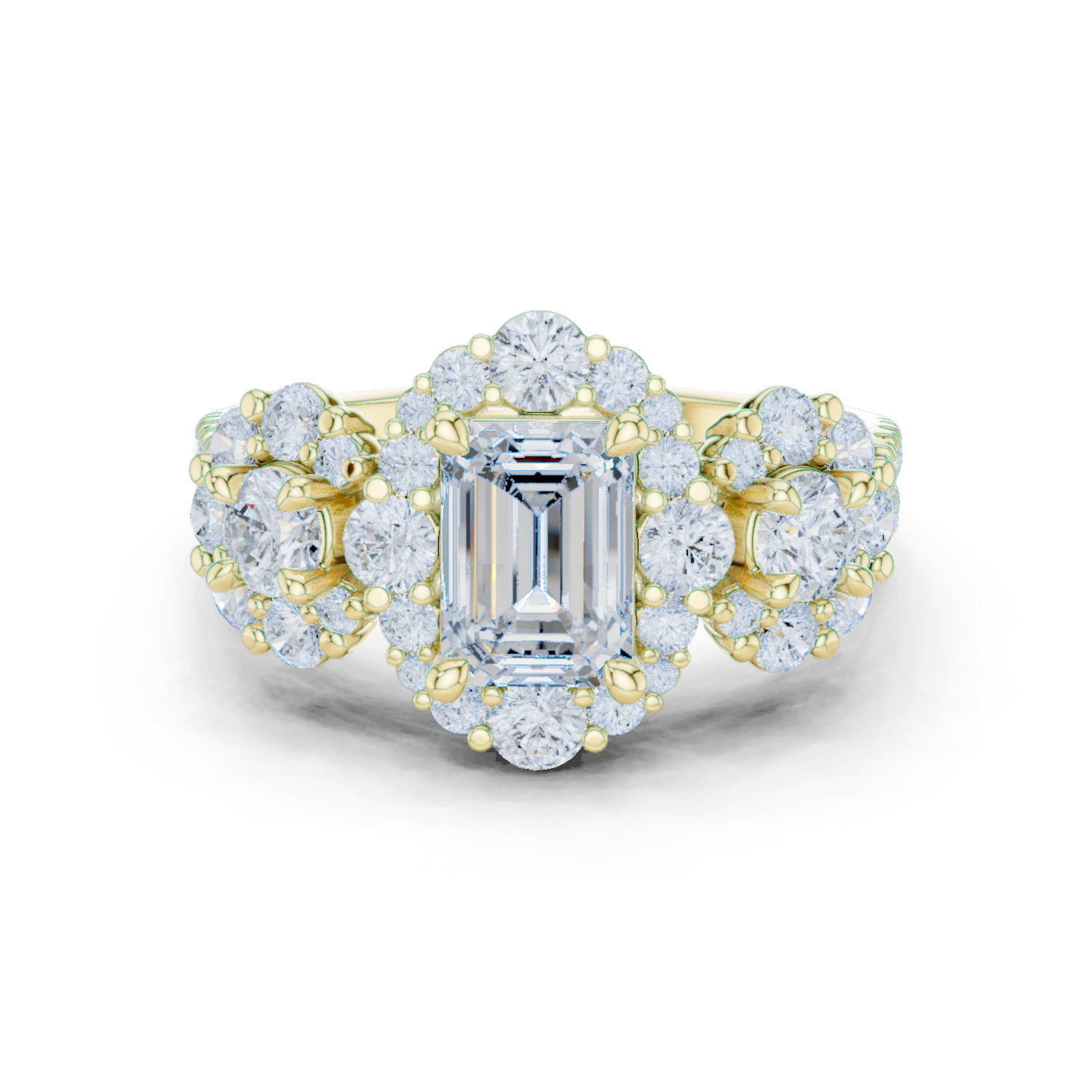 Gold Ring DDLR-279, Yellow Gold
