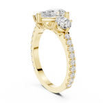Gold Ring DDLR-1096, Yellow Gold, view 1