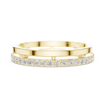 Gold Ring R26, Yellow Gold, view 3