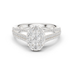 Gold Ring DDLR-756, White Gold