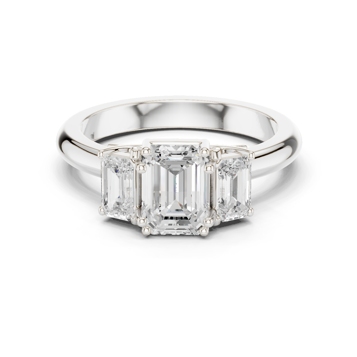 Gold Ring DDLR-1079, White Gold
