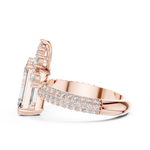 Gold Pendant 9-10029L_25, Rose Gold, view 3