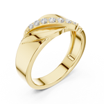 Gold Ring SBMR(27), Yellow Gold, view 2