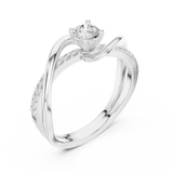 Gold Ring SBWR(39), White Gold, view 2