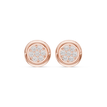 Gold Earrings SBER(44), Rose Gold