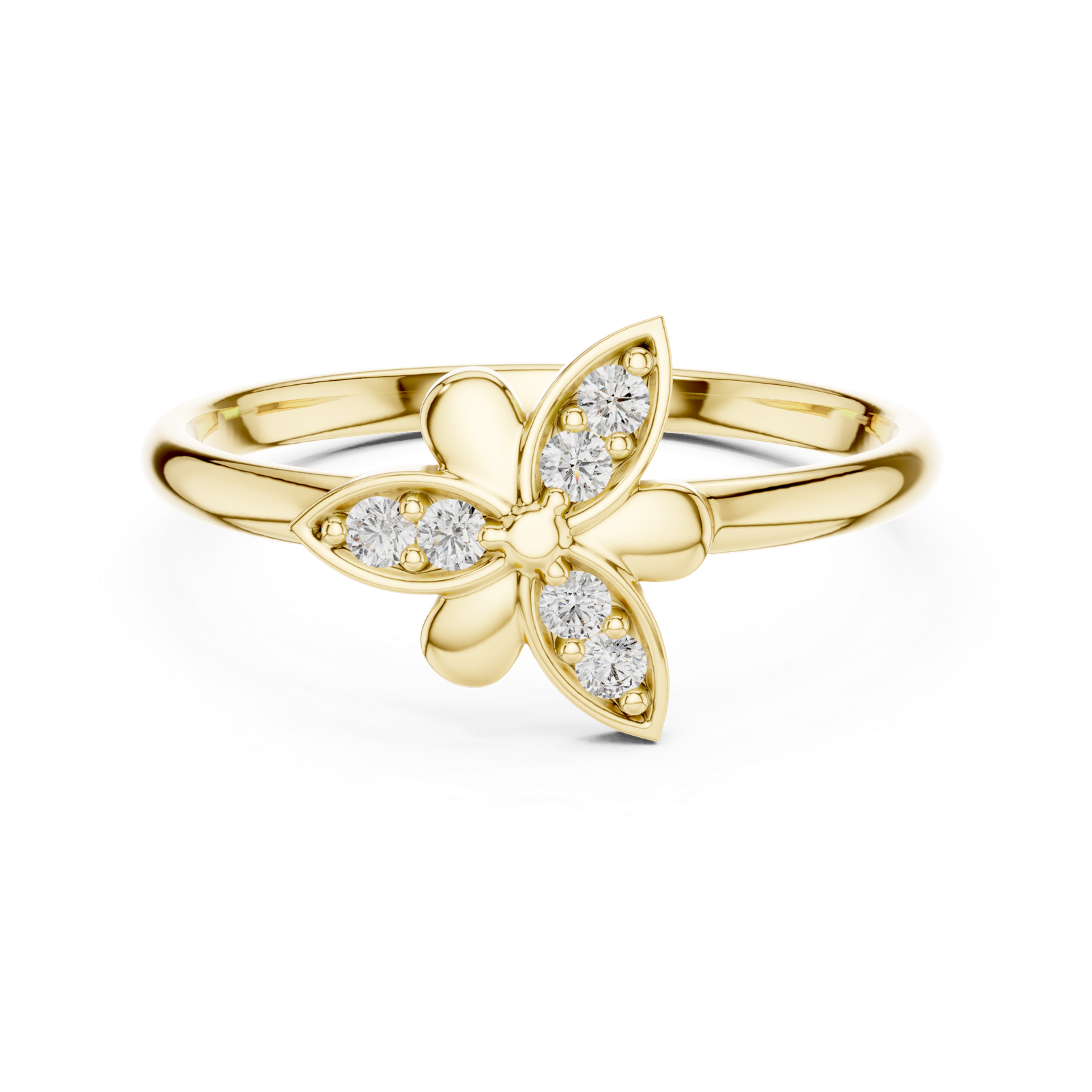 Gold Ring 1 (263), Yellow Gold, view 4
