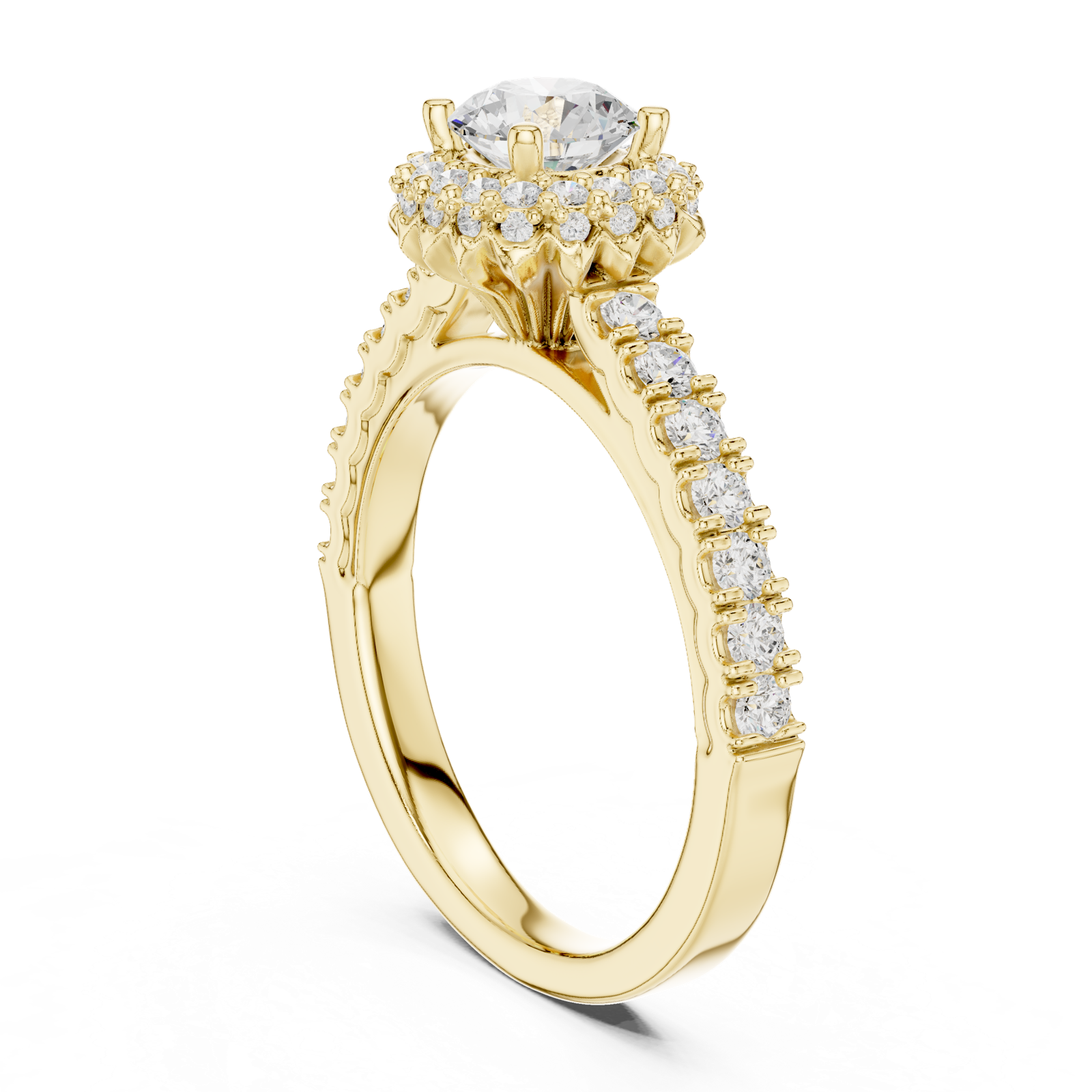 Gold Ring LR-0230, Yellow Gold