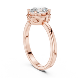 Gold Ring DDLR-504, Rose Gold