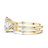 Gold Ring DDLR-441, Yellow Gold, view 3