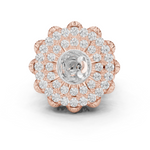 Gold Ring DDLR-752, Rose Gold