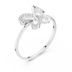 Gold Ring 1 (240), White Gold, view 2