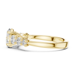 Gold Ring DDLR-704, Yellow Gold, view 3