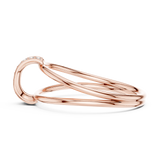 Gold Ring 1 (176), Rose Gold, view 3
