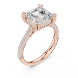 Gold Ring DDLR-952, Rose Gold, view 2