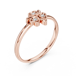 Gold Ring 1 (398), Rose Gold, view 2