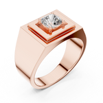 Gold Ring L28-GR, Rose Gold, view 2