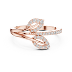 Gold Ring LR-01 (84), Rose Gold, view 4