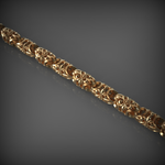 Gold Cuban Chain L38-604, Yellow Gold