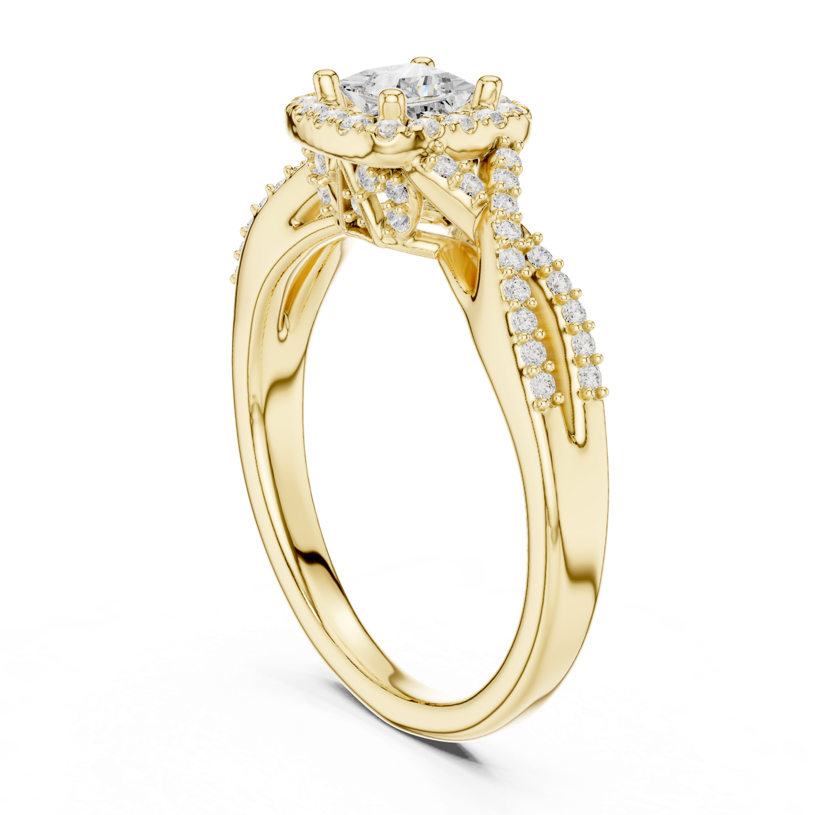 Gold Ring LR-0273, Yellow Gold, view 1