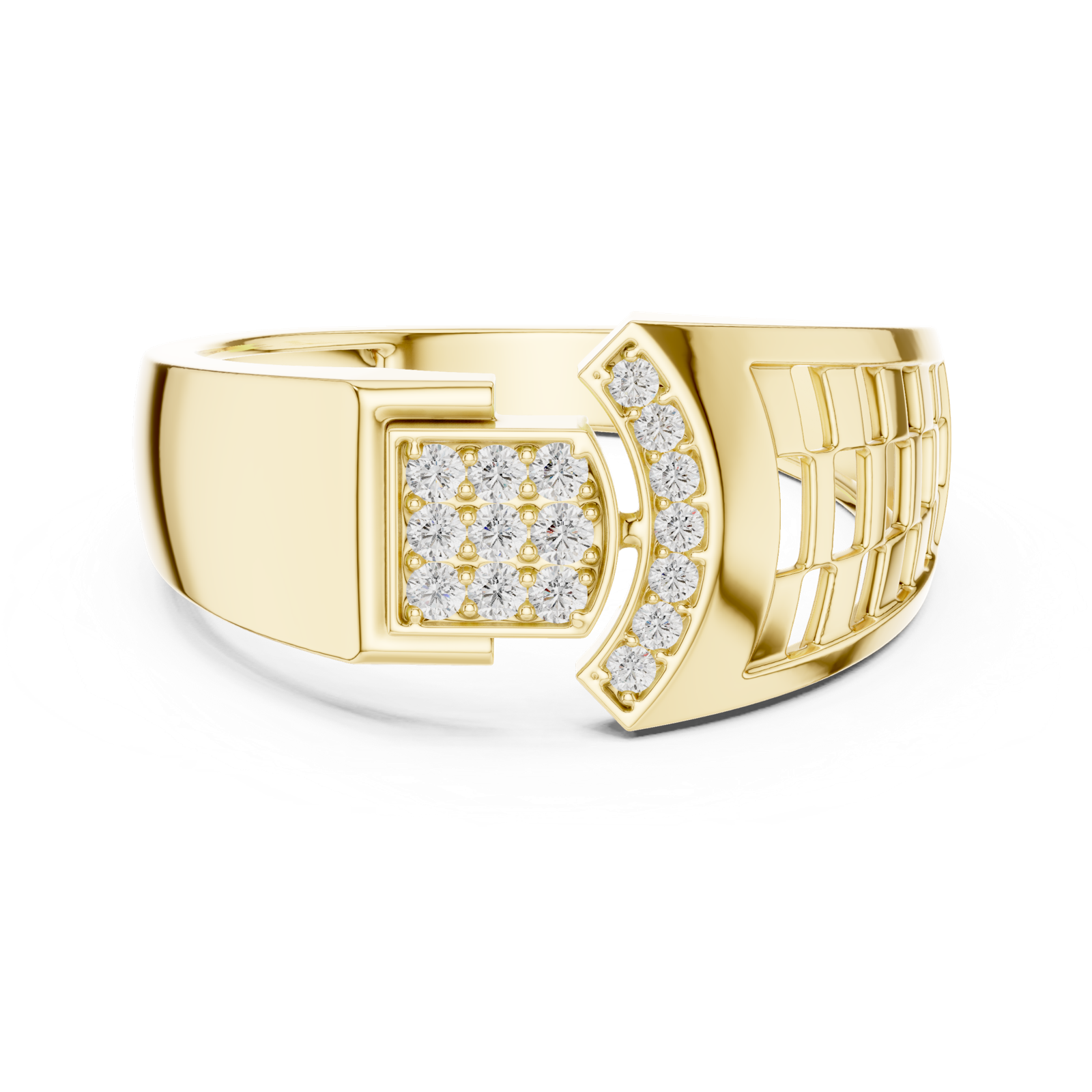 Gold Ring LR-01 (4), Yellow Gold
