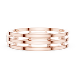 Gold Ring AGR-1, Rose Gold, view 3