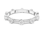Gold Ring DDLR-708, White Gold, view 4