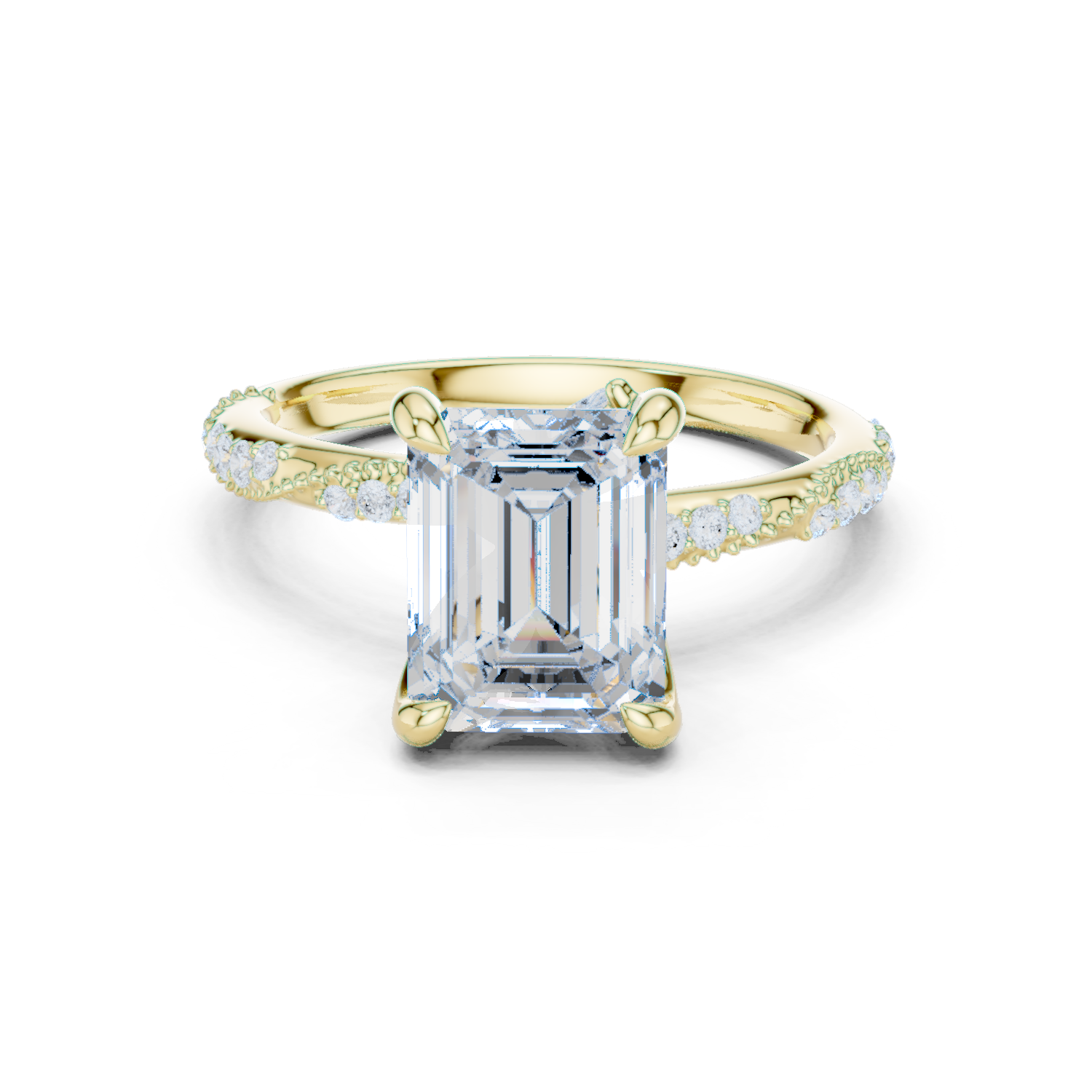 Gold Ring DDLR-898, Yellow Gold