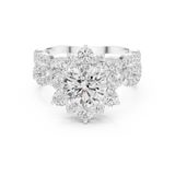 Gold Pendant 9-10018L_34, White Gold