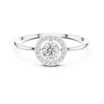 Gold Ring DR-6162, White Gold
